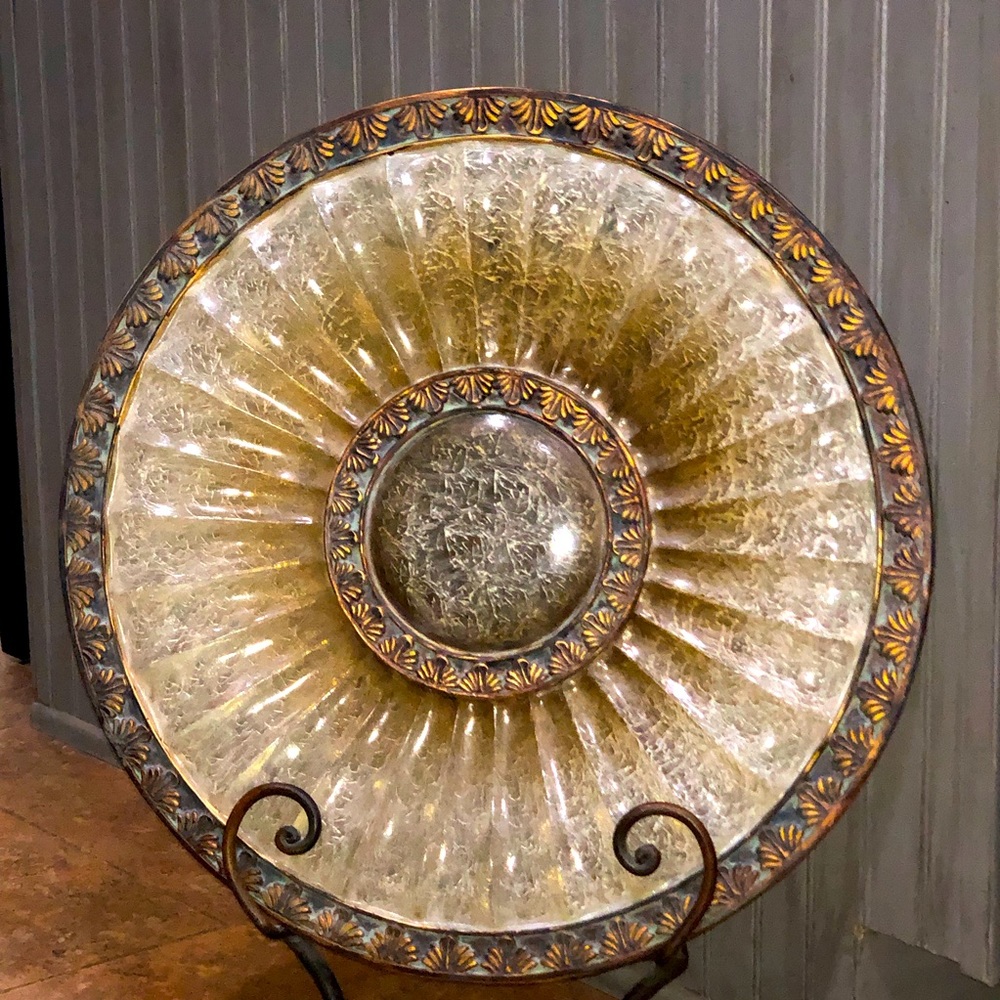 Gong Plate And Stand